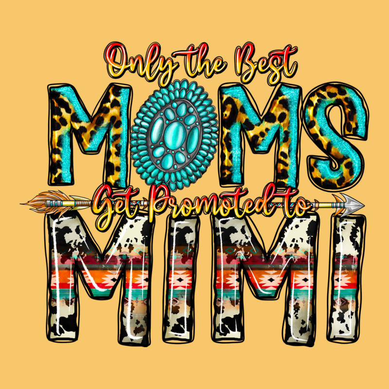 Only The Best Moms Get Promoted To Mimi Vintage Hoodie by CowhideDigitalArt | Teevron