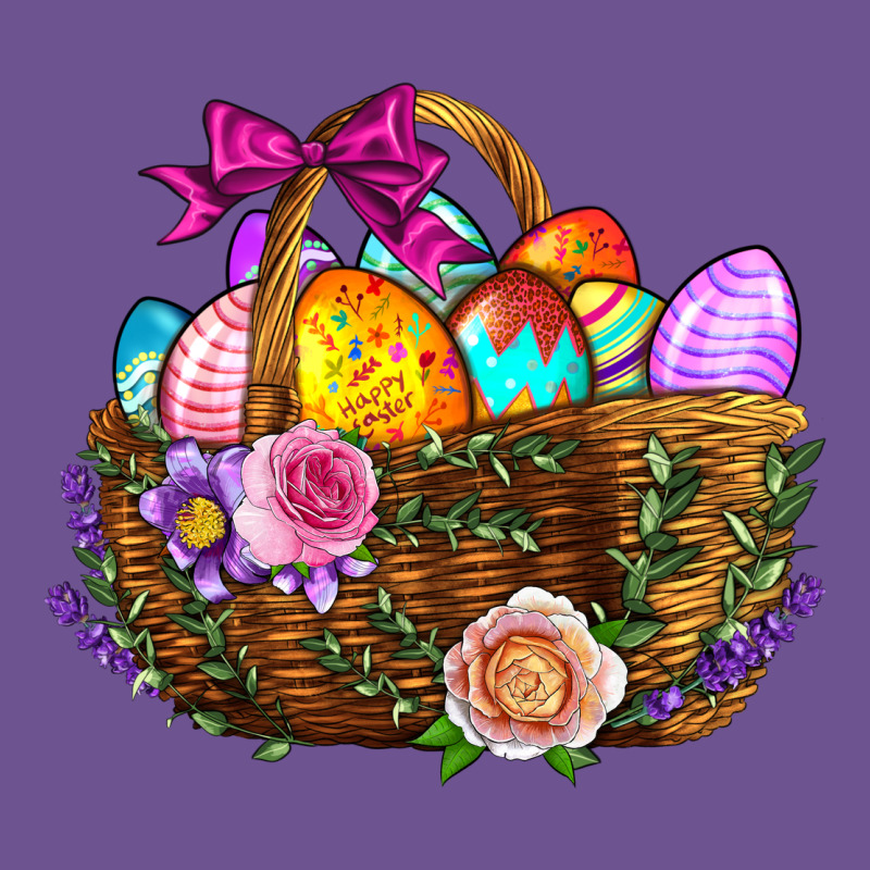 Easter Eggs Hamper Vintage Tee by BundleAndBundleShop | Teevron