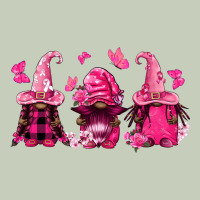 Breast Cancer Afro Gnomies Ladies Tee | Teevron