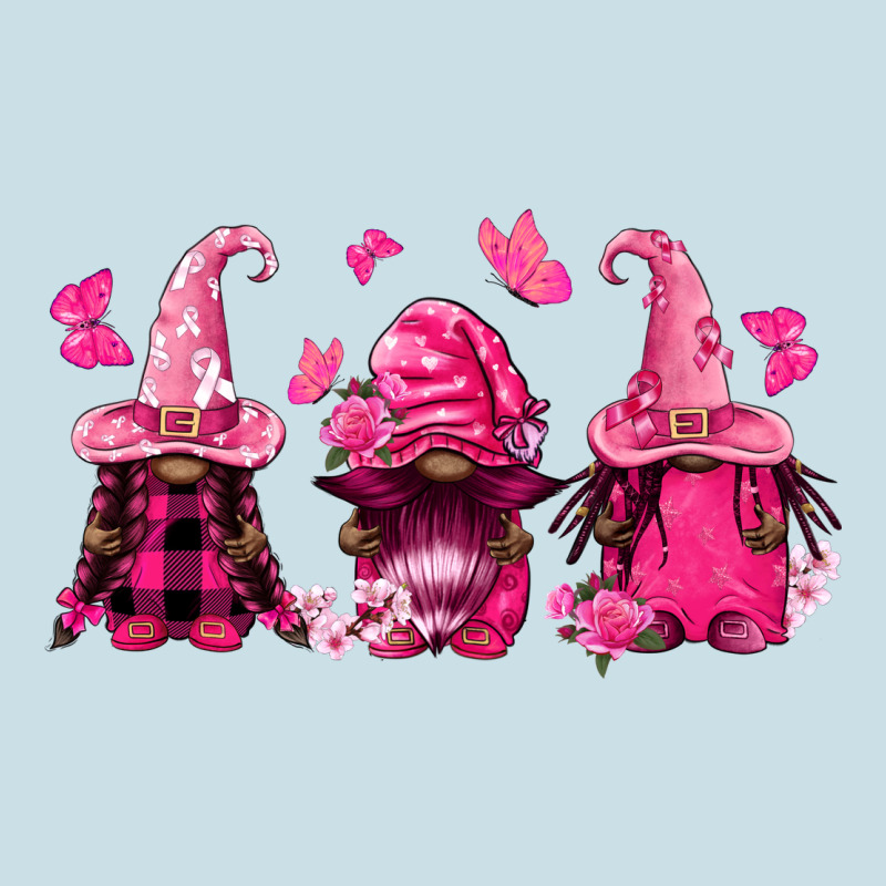 Breast Cancer Afro Gnomies Ladies Tee by FaDigitalArtStudio | Teevron