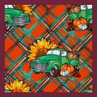 Fall Truck Seamless Pattern Long Sleeve Tee | Teevron