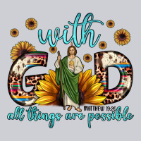 With God All Things Are Possible Matthew 19 26 Heavyweight Sweatshirt | Teevron