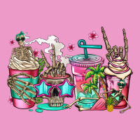 Skeleton Summer Coffee Cups Urban Hoodie | Teevron