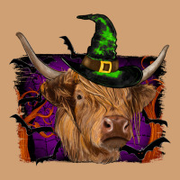 Highland Cow Halloween Vintage Tee | Teevron