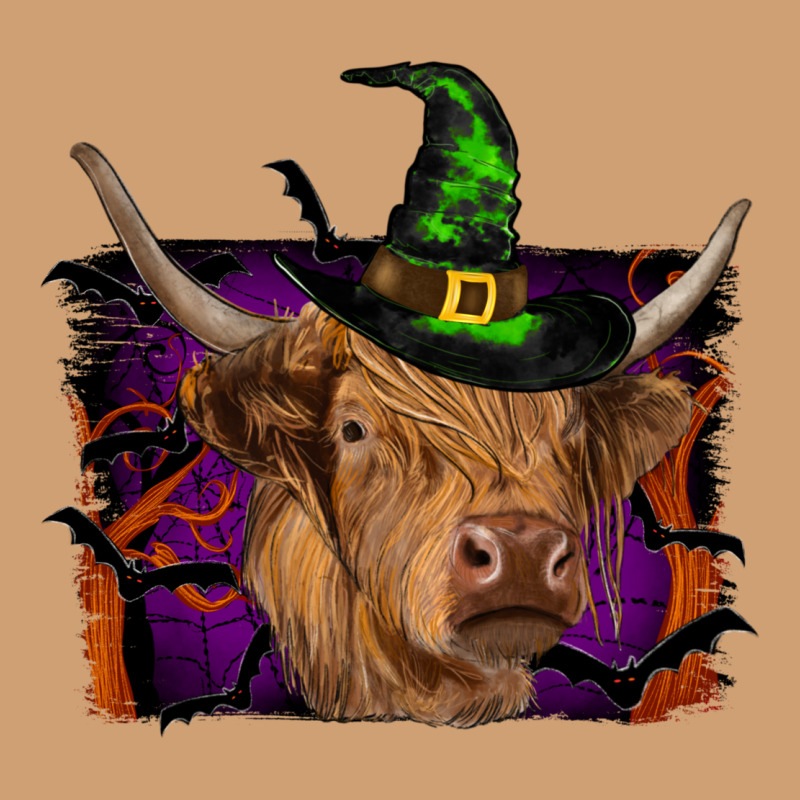 Highland Cow Halloween Vintage Tee by RanaPortraitStore | Teevron