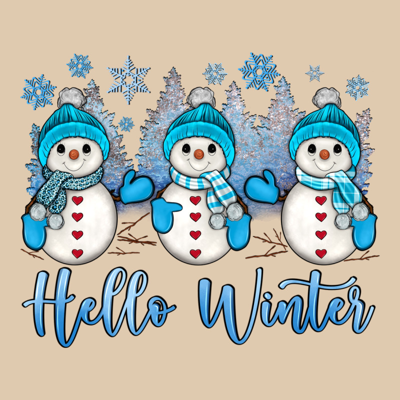 Snowman Hello Winter Heavyweight Sweatshirt by JahusDesignShop | Teevron