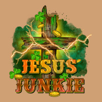 Jesus Junkie St. Patricks Day Vintage Tee | Teevron