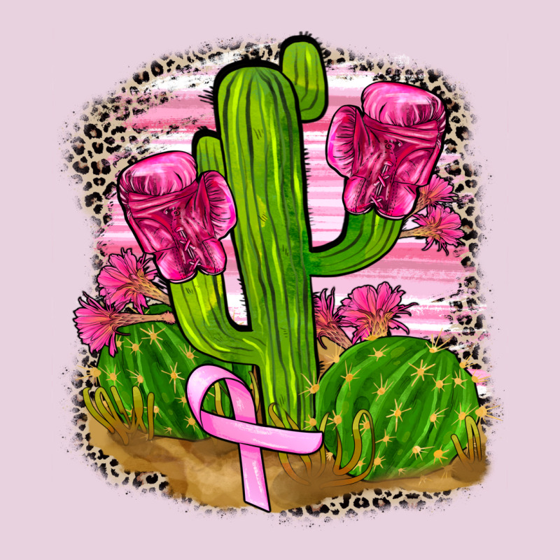 Breast Cancer Cactus Ladies Tee by FaDigitalArtStudio | Teevron