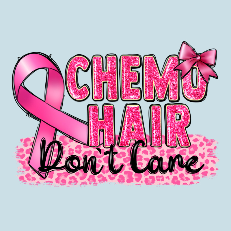 Breast Cancer Chemo Hair Don't Care Ladies Tee by FaDigitalArtStudio | Teevron
