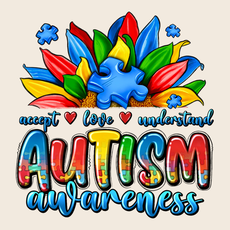 Autism Awareness Accept Love Understand Zipper Hoodie by JahusDesignShop | Teevron