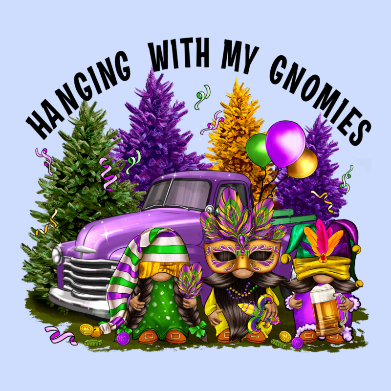 Mardi Gras Hanging With My Gnomies Urban Heavy Tee by FaDigitalArtStudio | Teevron