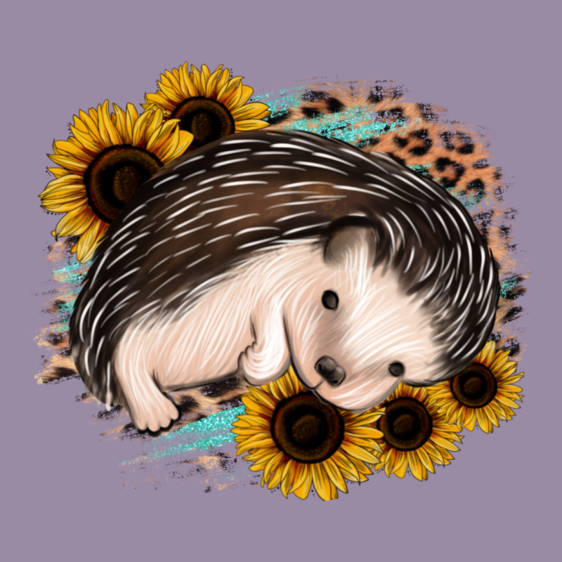 Sleeping Hedgehog Sunflower Leopard Classic Tee by Jasminsmagicworld | Teevron