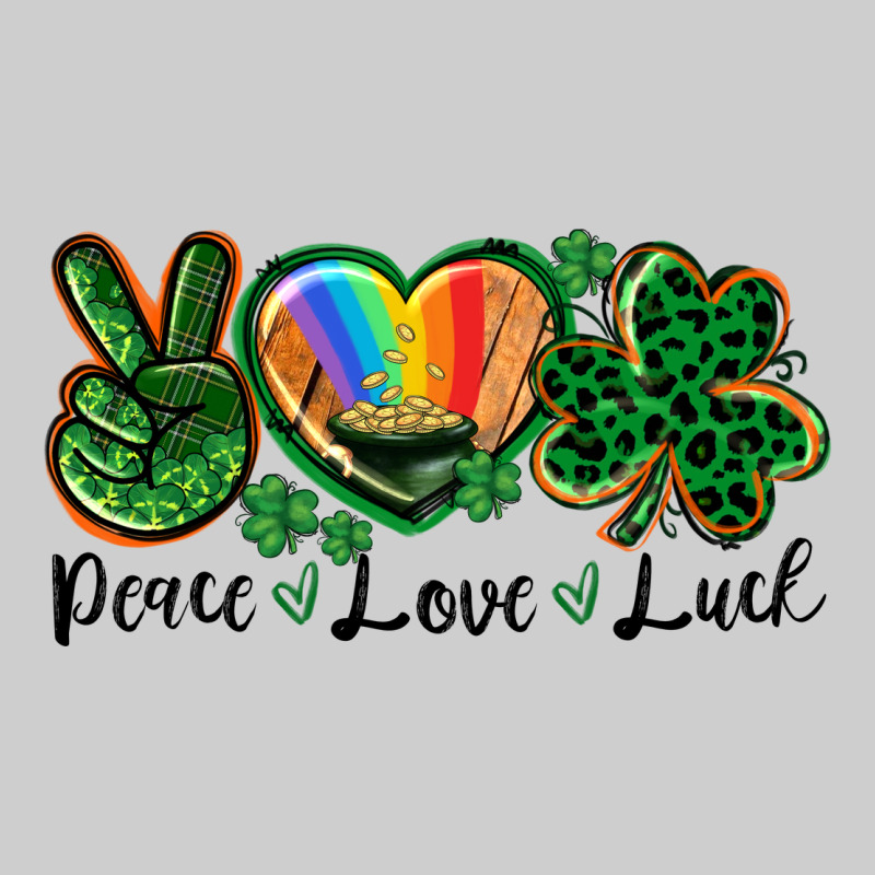 Peace Love St. Patrick's Day Premium Tee by CowGirlArtShop | Teevron