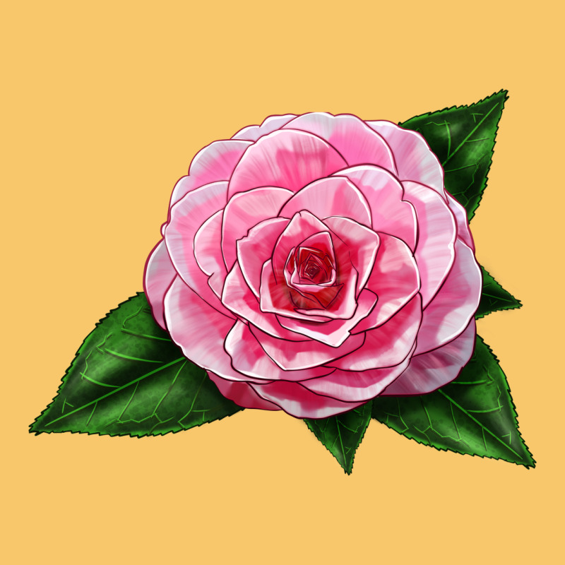 Camellia Flower Vintage Hoodie by LillyAllenDesigns | Teevron