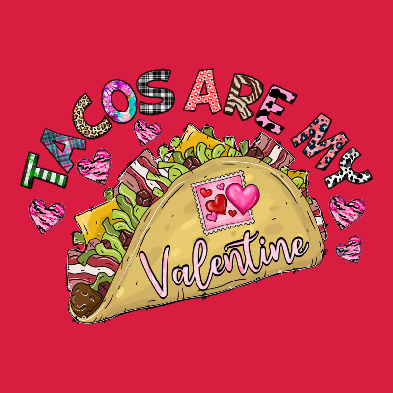 Tacos Are My Valentine Premium Hoodie by CowhideDigitalArt | Teevron
