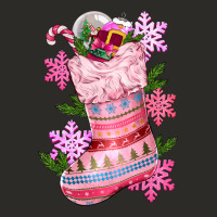 Pink Christmas Socks Heavy Core Tee | Teevron
