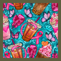 Breast Cancer Coffee Cups With Butterfly Seamless Pattern Bbs Vintage Tee | Teevron