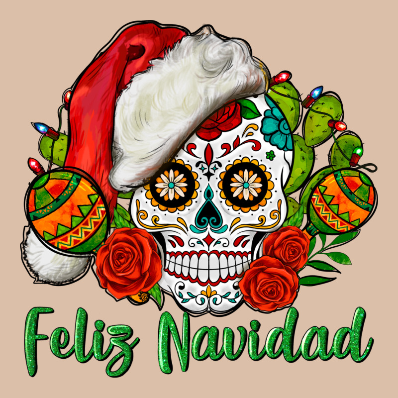 Feliz Navidad Skull Urban Heavy Tee by BundleAndBundleShop | Teevron