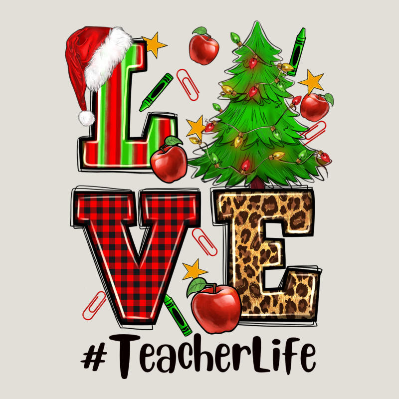 Love Teacher Life Christmas Heavy Core Tee by CowGirlArtShop | Teevron