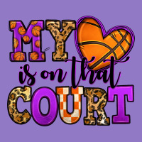 My Heart Is On That Court Basketball Urban Hoodie | Teevron