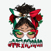 Mexicana Messy Bun Mama Urban Heavy Tee | Teevron
