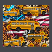 School Bus American Flag Sunflower Cowhide Leopard Classic Tee | Teevron