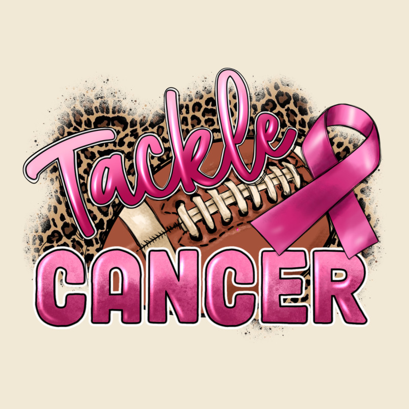 Tackle Cancer Football Ladies Tee by FaDigitalArtStudio | Teevron