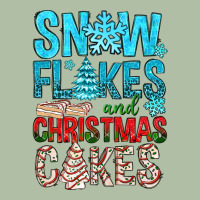 Snow Flakes Aad Christmas Cakes Urban Heavy Tee | Teevron
