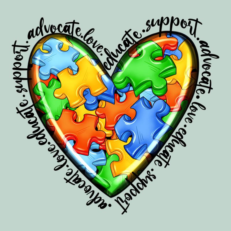 Autism Heart Zipper Hoodie by JahusDesignShop | Teevron