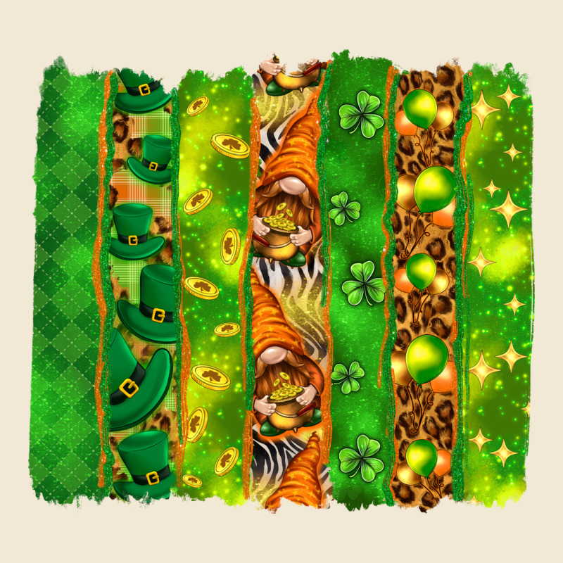 St. Patrick's Day Brushstrokes Premium Tee by HowdyJamesFarm | Teevron