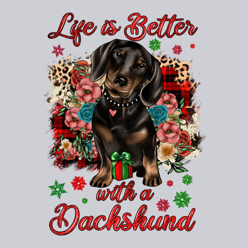 Christmas Life Is Better With A Dachshund Heavyweight Sweatshirt by JahusDesignShop | Teevron