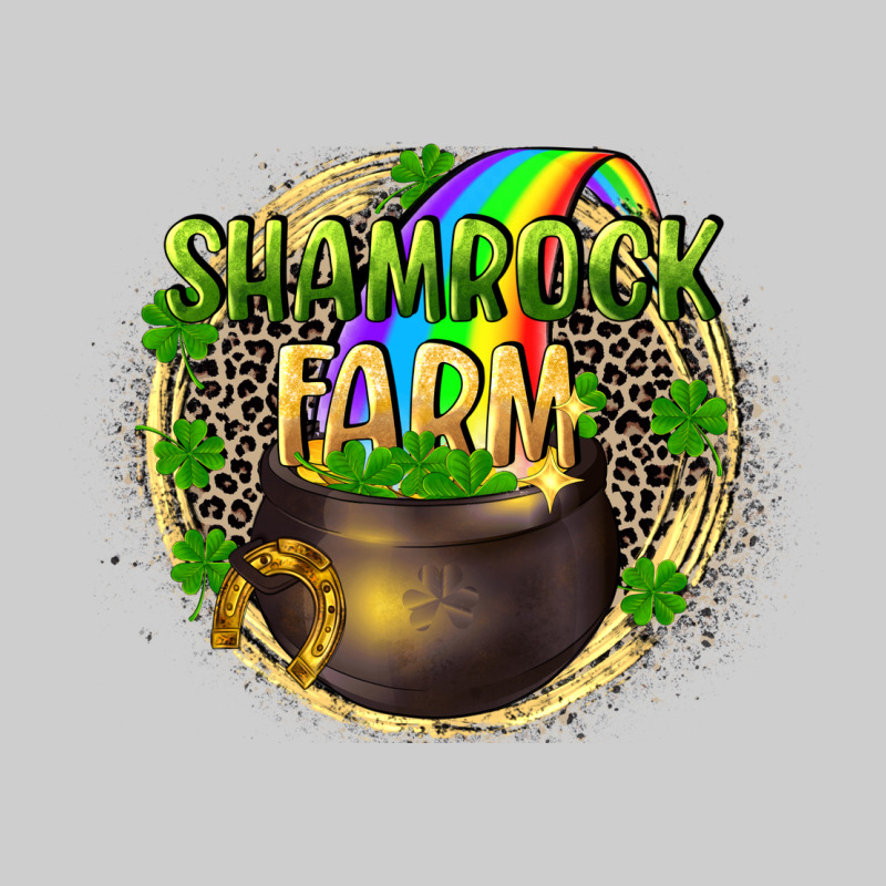 St. Patrick's Shamrock Farm Premium Tee by CowGirlArtShop | Teevron