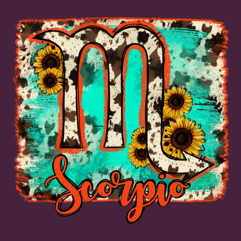 Scorpio Turquoise Cowhide Premium Tee by RanaPortraitStore | Teevron