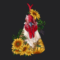 Sunflower Rooster With Leopard Vintage Tee | Teevron