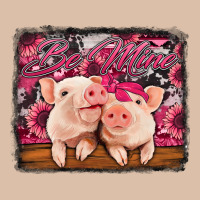 Be Mine Valentine's Day Pigs Urban Heavy Tee | Teevron
