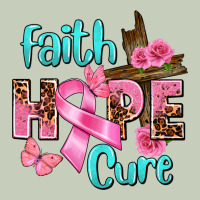 Faith Hope Cure Breast Cancer Ladies Tee | Teevron