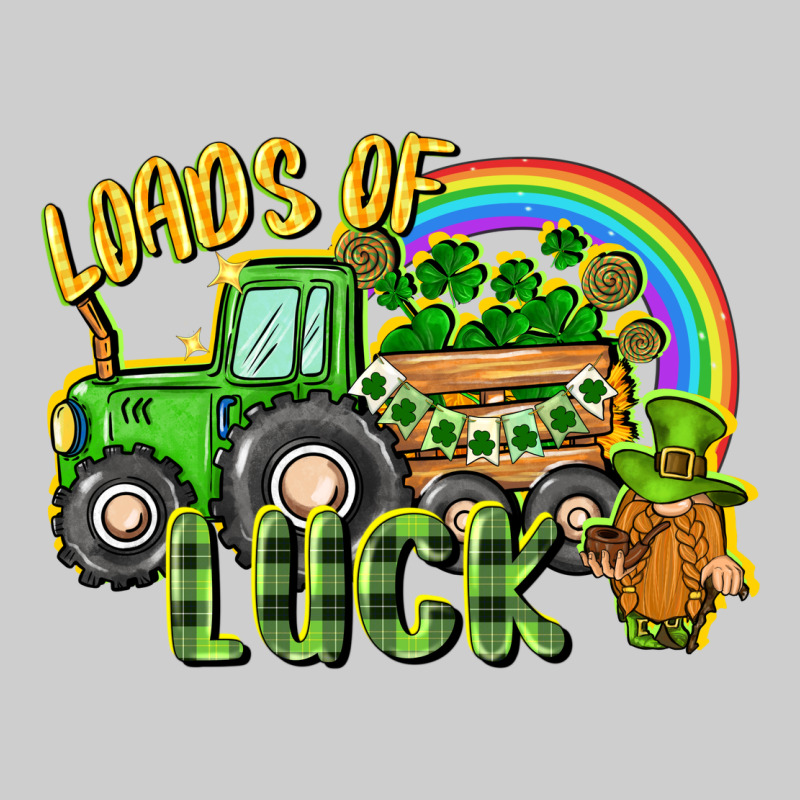 Loads Of Luck Tractor Premium Tee by CowGirlArtShop | Teevron