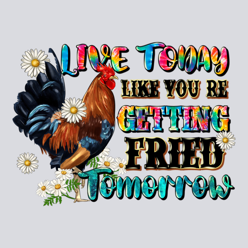 Live Today Like Fried Tomorrow Zipper Hoodie by JahusDesignShop | Teevron
