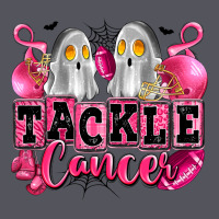 Tackle Cancer With Ghosts Playing Football Vintage Hoodie | Teevron