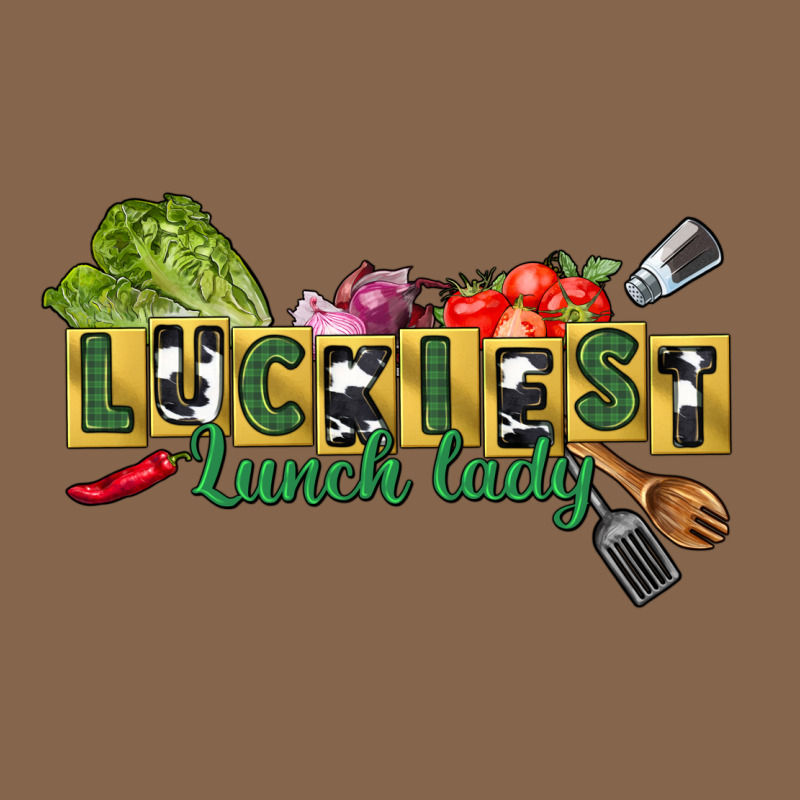 Luckiest Lunch Lady St. Patrick's Day Premium Tee by CowGirlArtShop | Teevron