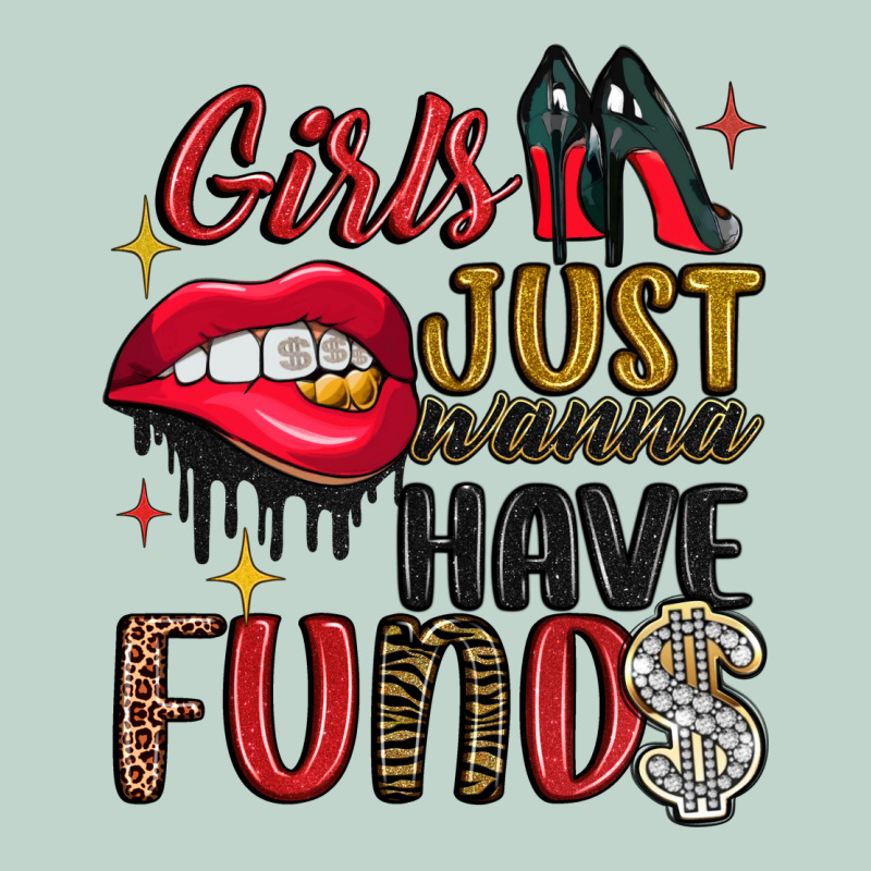 Girls Just Wanna Have Funds Zipper Hoodie by JahusDesignShop | Teevron