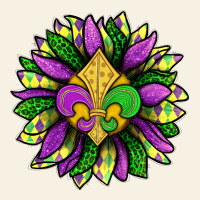 Mardi Gras Sunflower Vintage Tee | Teevron