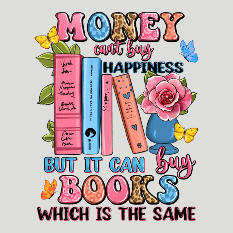 Money Can't Buy Happiness But It Can Buy Books Whi Zipper Hoodie by JahusDesignShop | Teevron