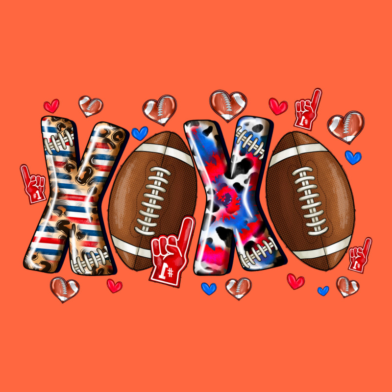 Xox Football Premium Hoodie by CowhideDigitalArt | Teevron
