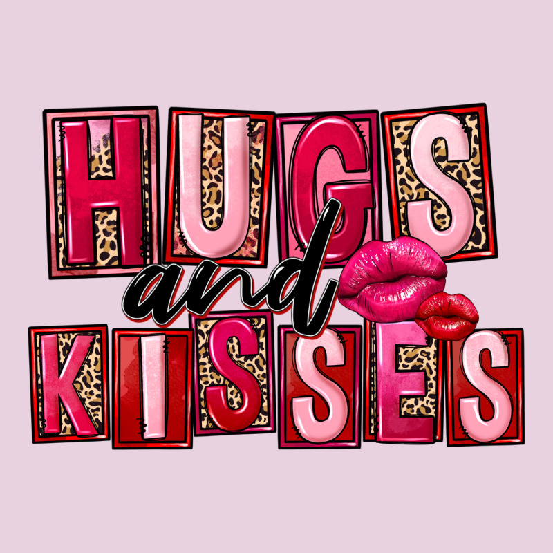 Hugs And Kisses Valentine's Day Ladies Tee by FaDigitalArtStudio | Teevron