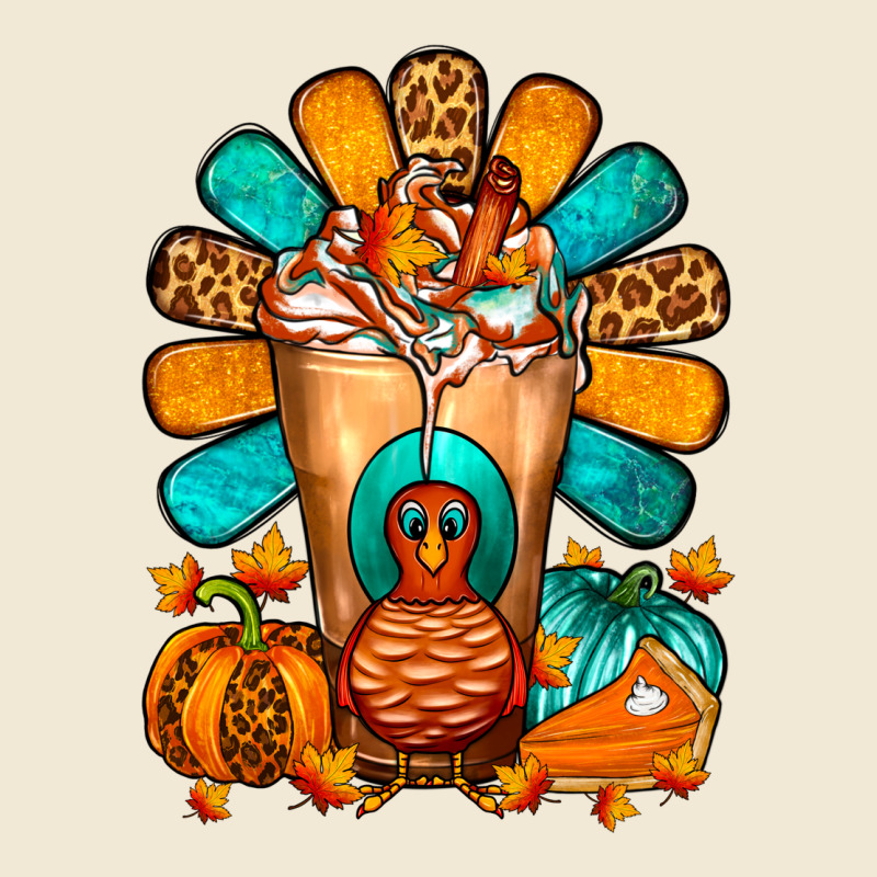 Thanksgiving Cold Drink Frappe Ladies Tee by FaDigitalArtStudio | Teevron