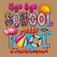 Bye Bye School Hello Pool Teacher  Squad Vintage Hoodie | Teevron