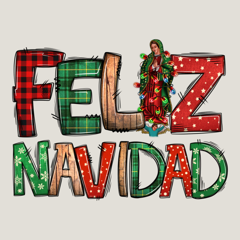Feliz Navidad Our Lady Of Guadalupe Christmas Heavy Core Tee by Jasminsmagicworld | Teevron