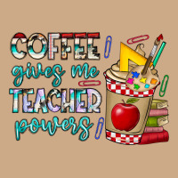 Coffee Gives Me Teacher Powers Vintage Hoodie | Teevron