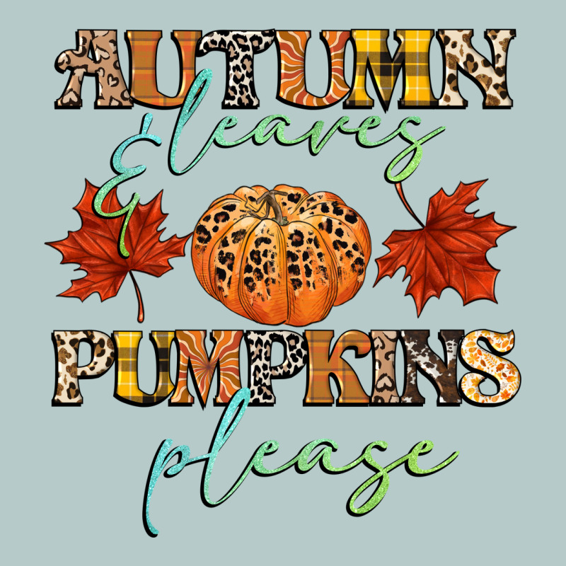 Autumn Leaves And Pumpkins Please Heavy Core Tee by CowGirlArtShop | Teevron